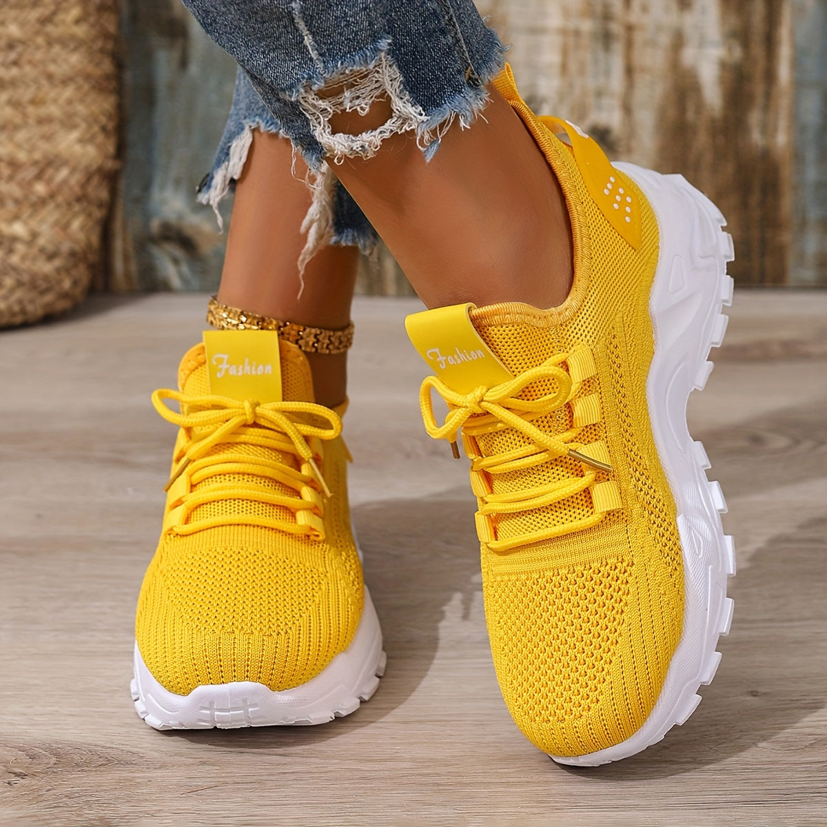 Nordic Lace Low-Top Sneakers