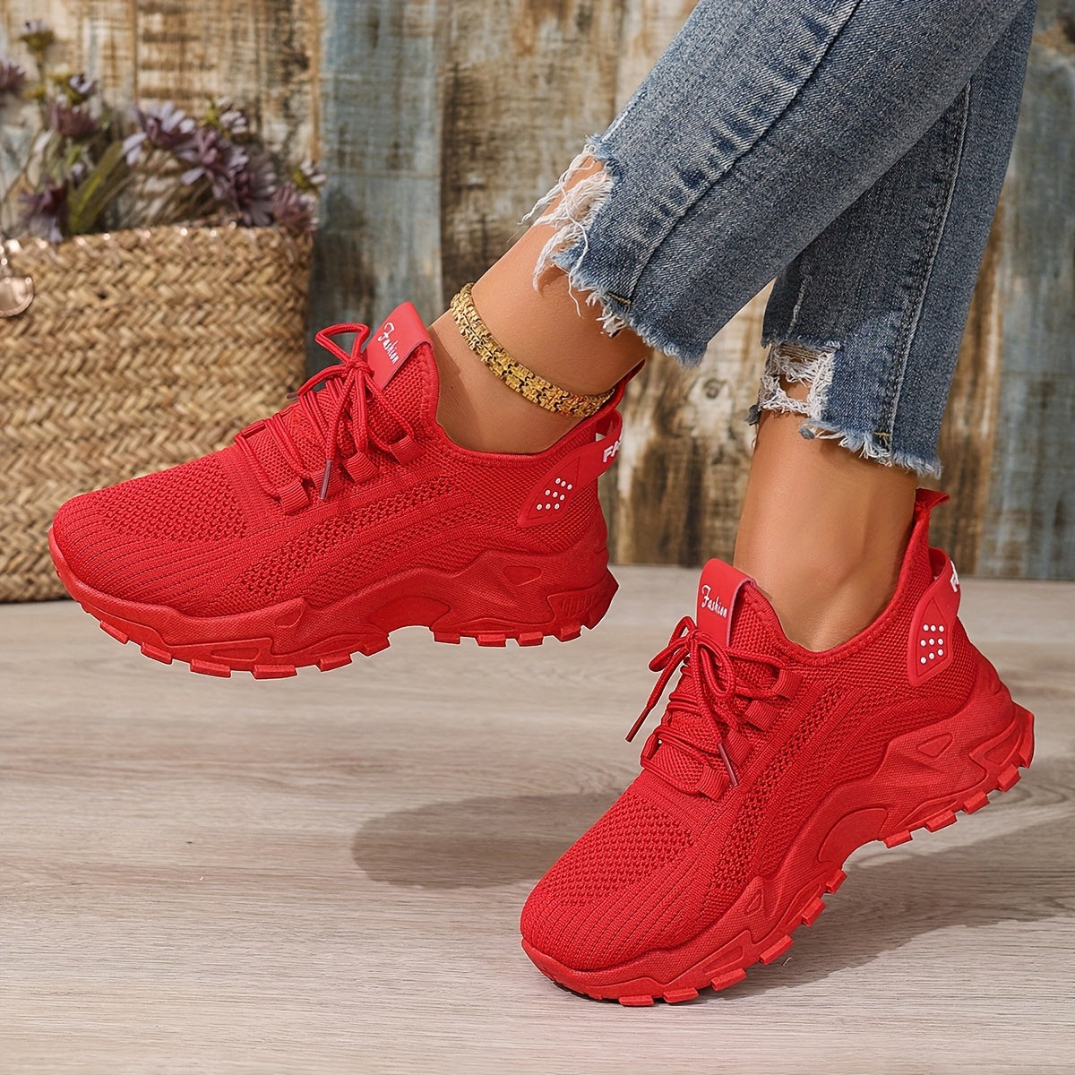Nordic Lace Low-Top Sneakers