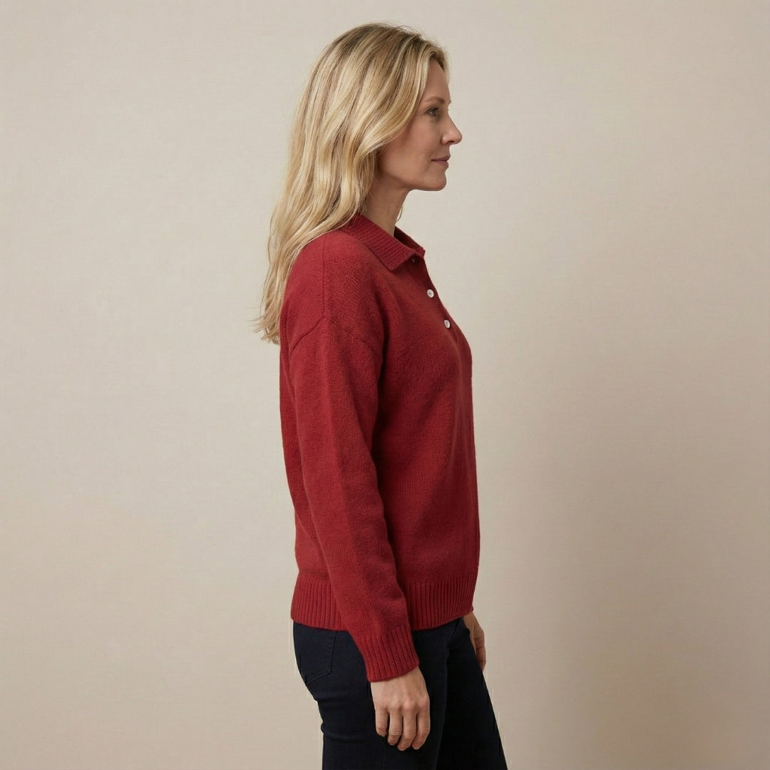 Berlinella | Stickad Polotröja