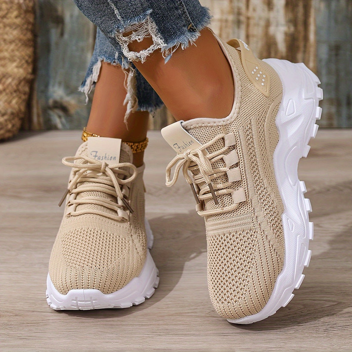 Nordic Lace Low-Top Sneakers