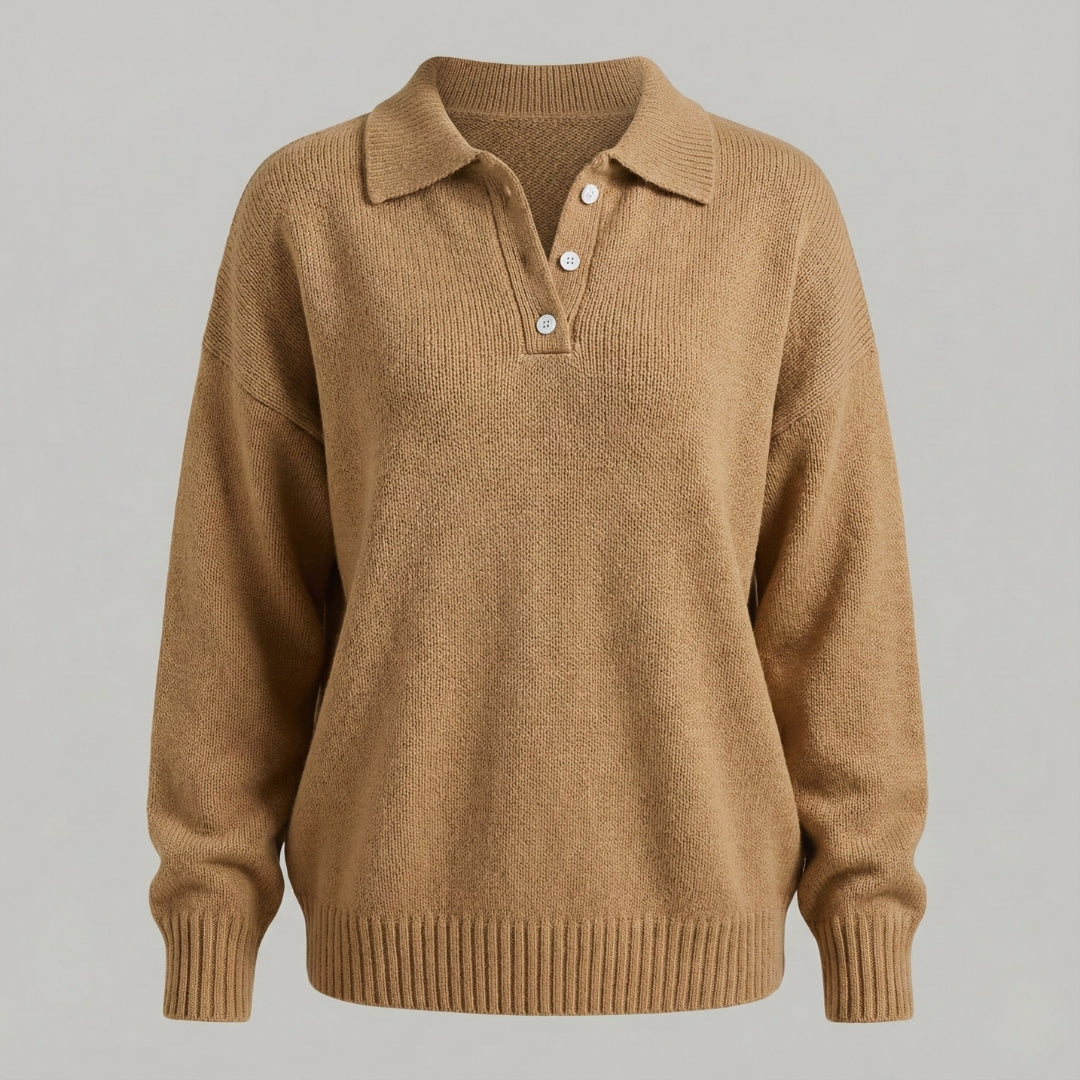 Berlinella | Stickad Polotröja