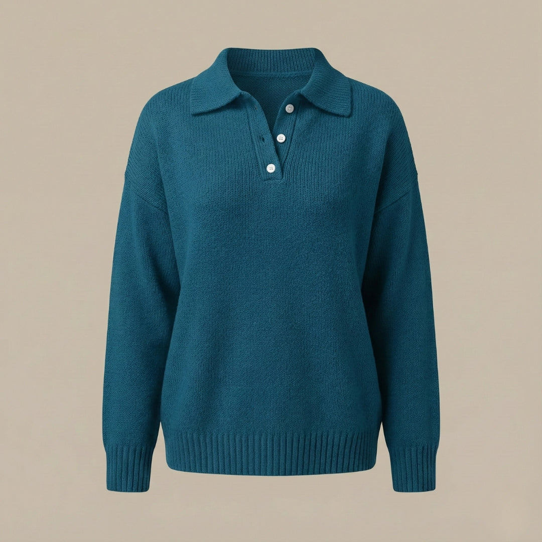 Berlinella | Stickad Polotröja