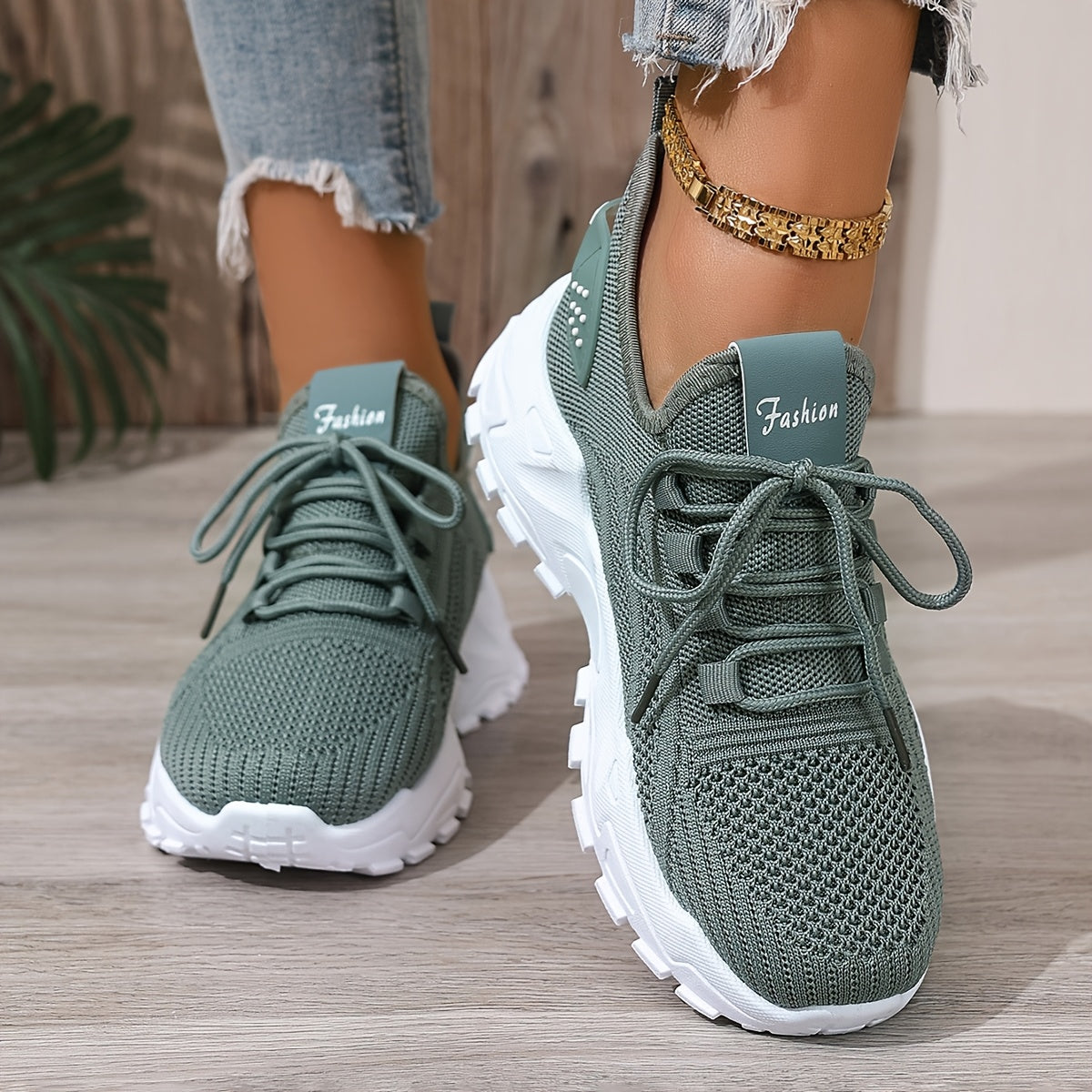 Nordic Lace Low-Top Sneakers