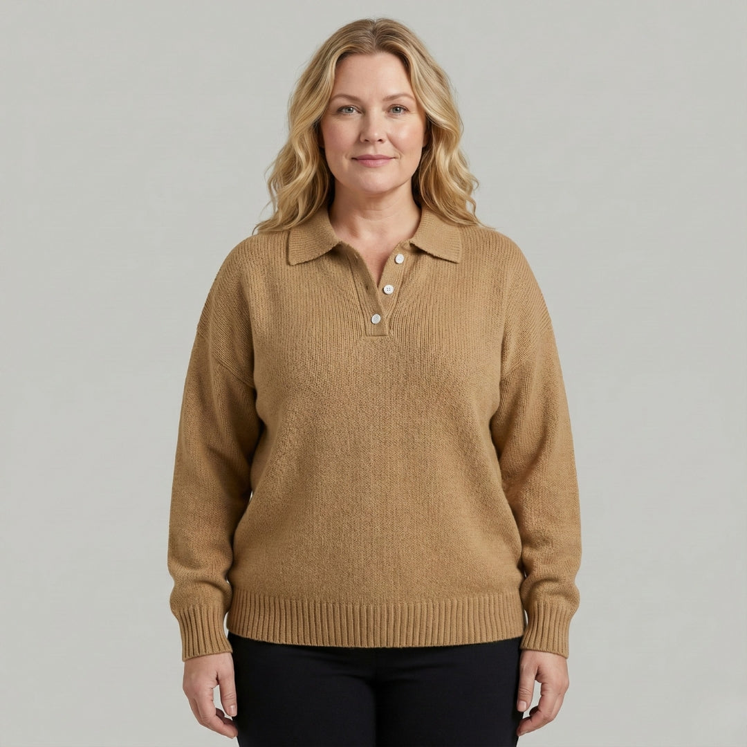 Berlinella | Stickad Polotröja