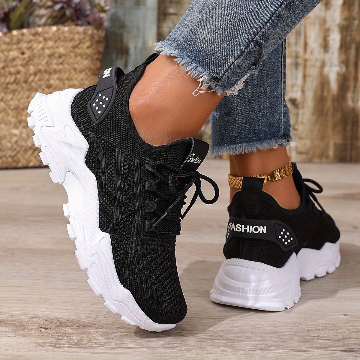 Nordic Lace Low-Top Sneakers