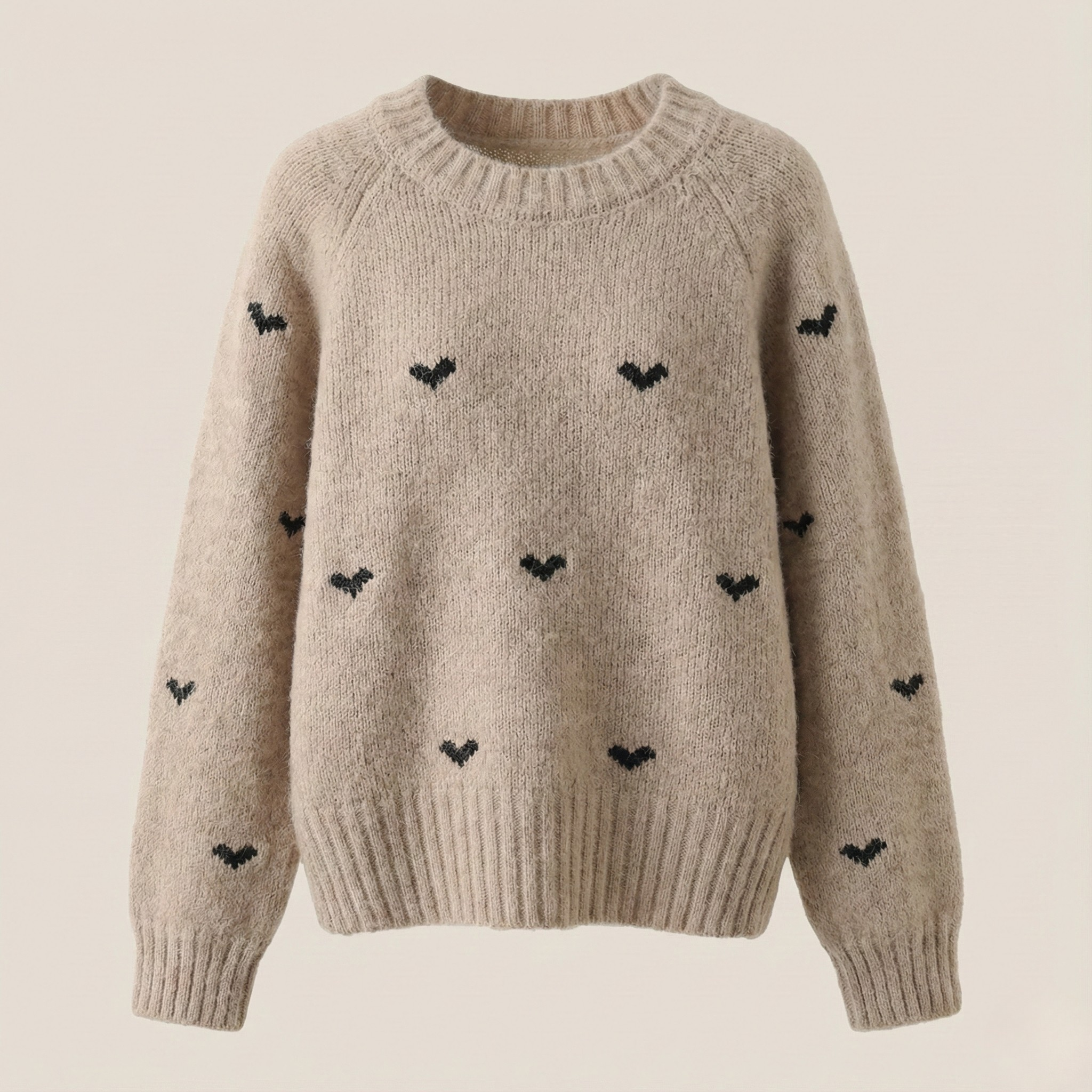 Berlinella | Hjärtmönstrad tröja