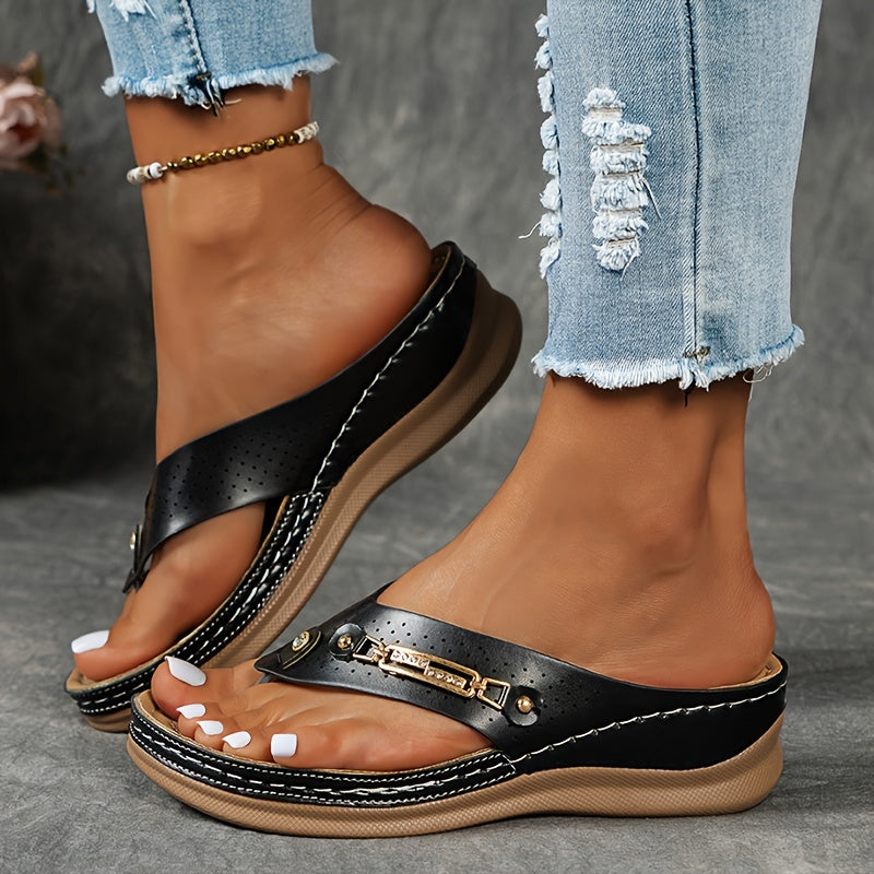 Svala Slip-in Platåsandal