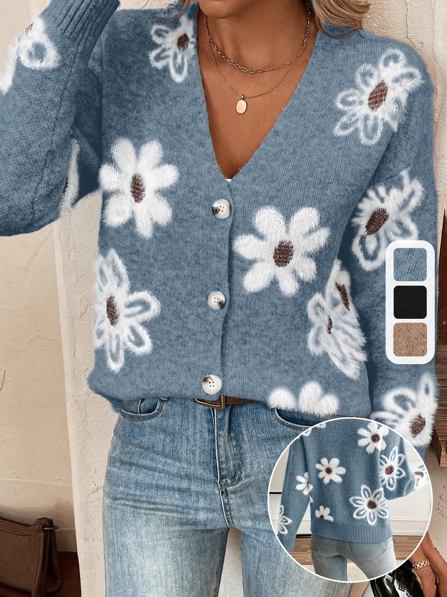 Lovisa Stickad Kofta