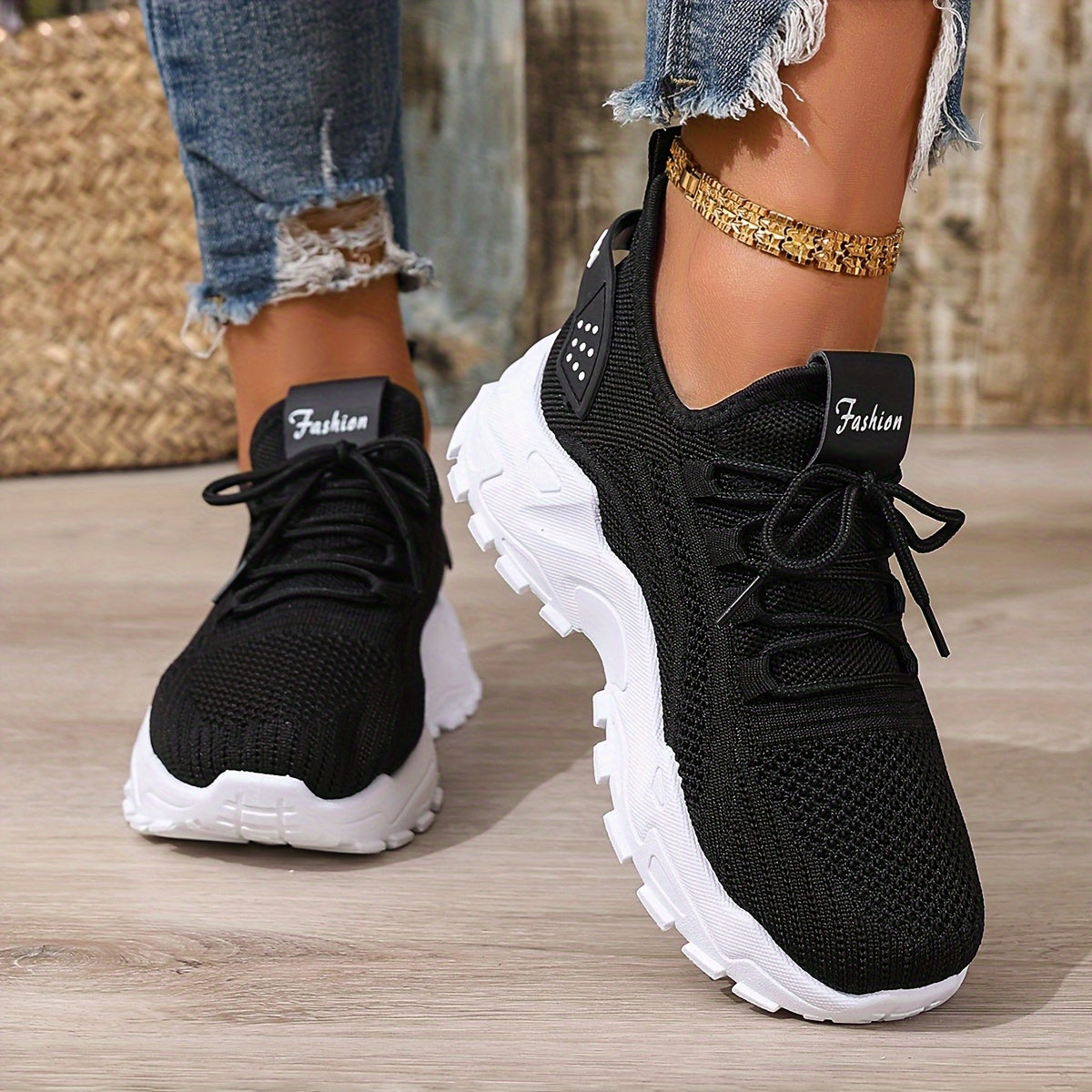 Nordic Lace Low-Top Sneakers