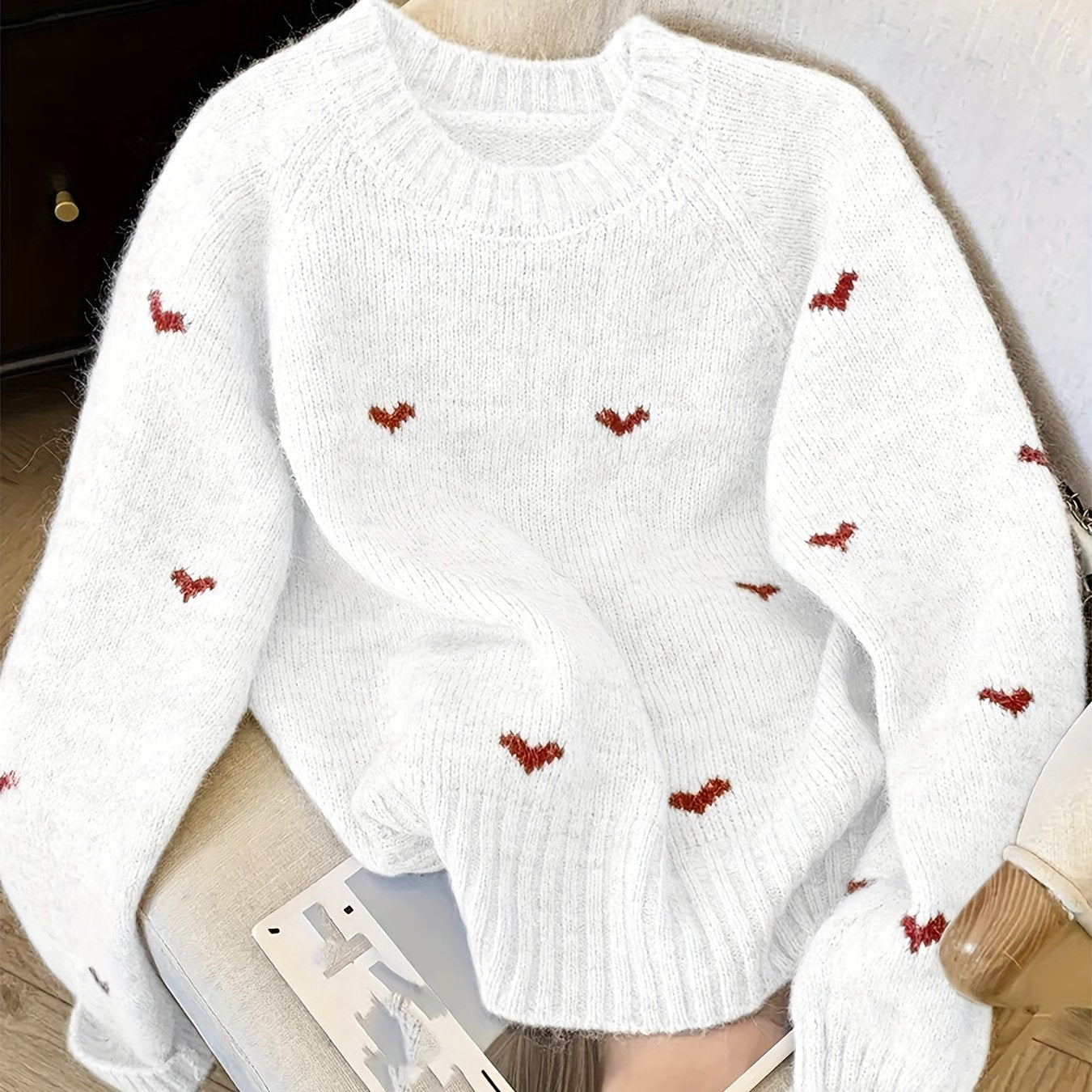 Berlinella | Hjärtmönstrad tröja