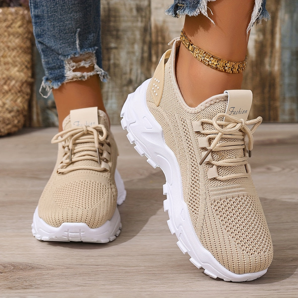 Nordic Lace Low-Top Sneakers
