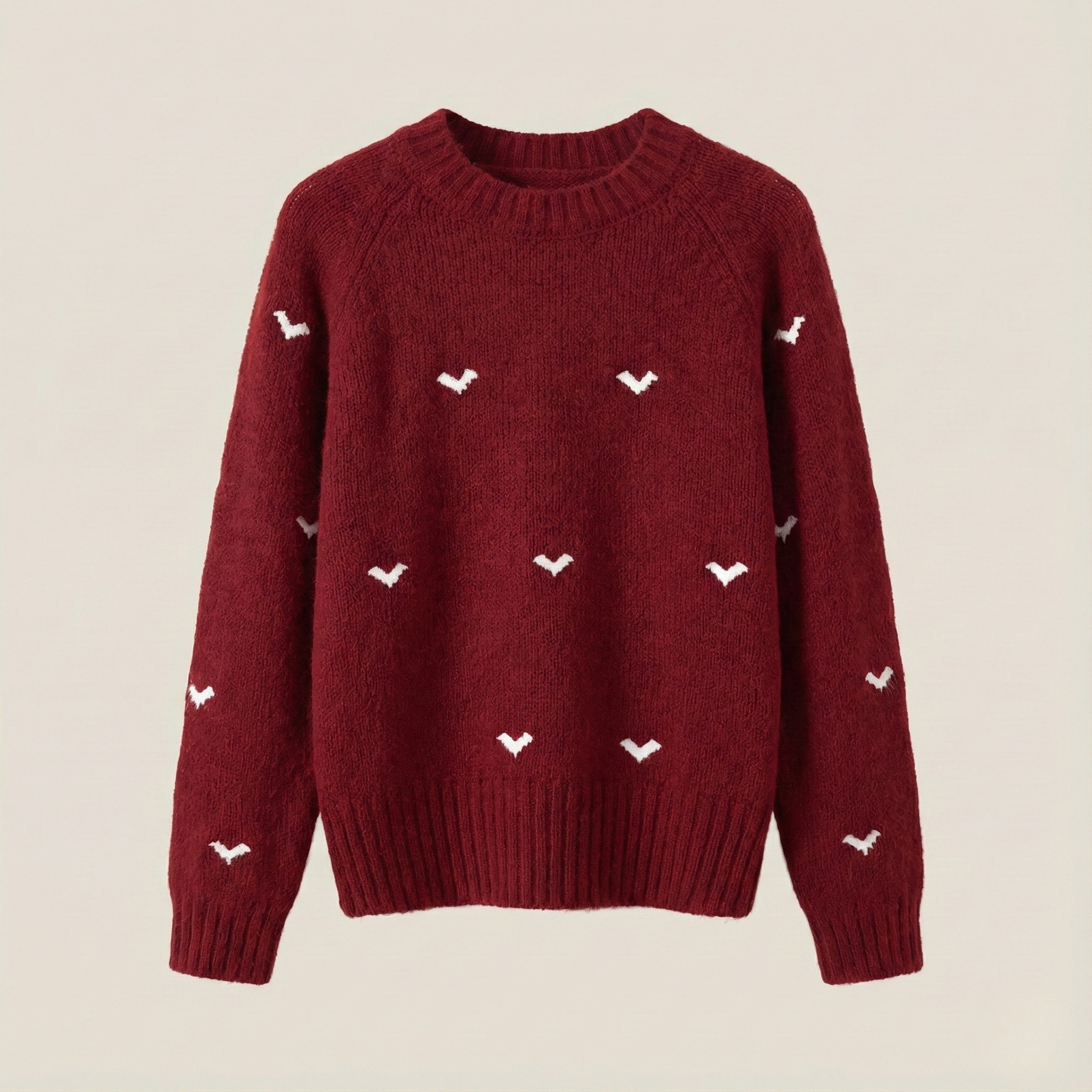 Berlinella | Hjärtmönstrad tröja