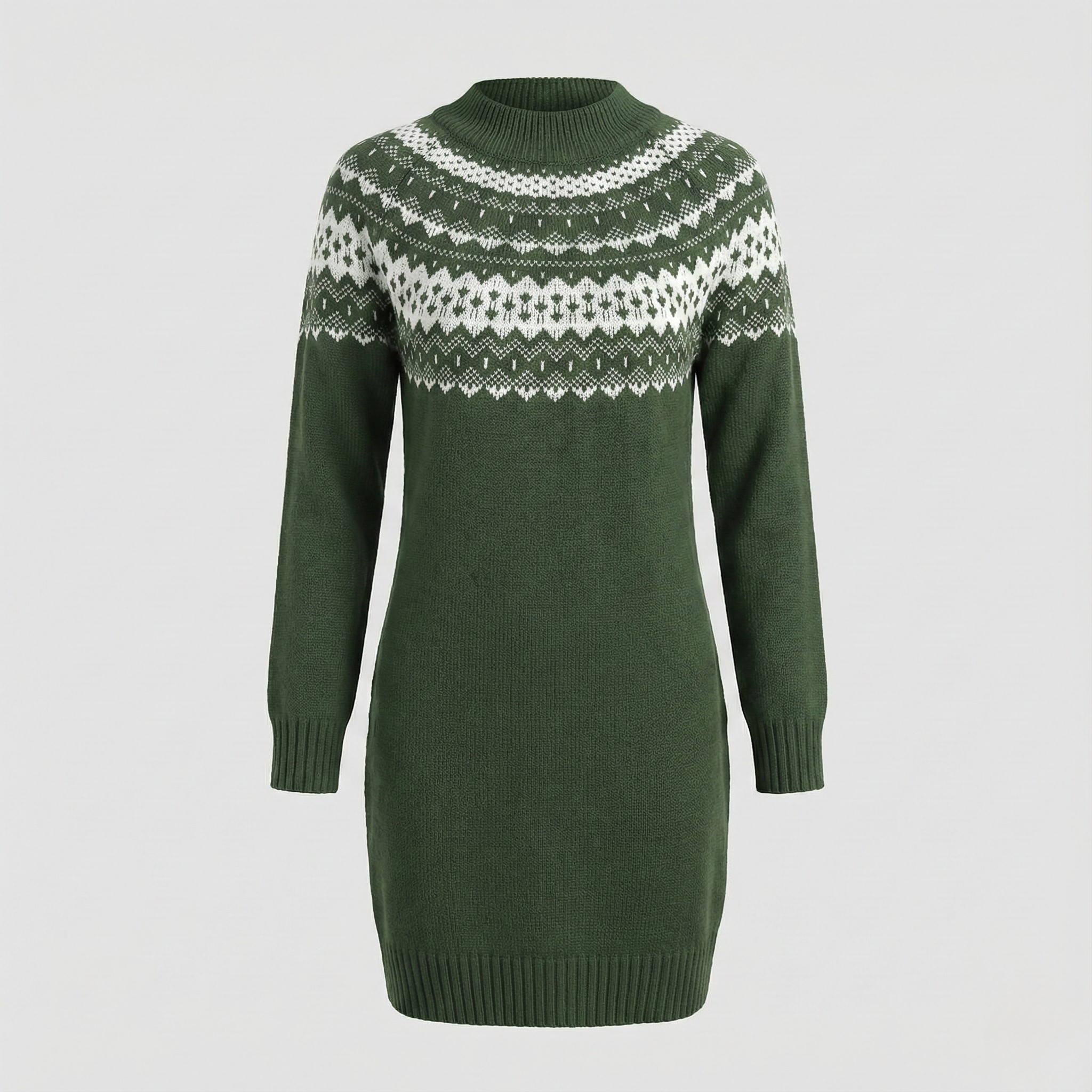 Berlinella | Geometrisk stickad bodycon-klänning