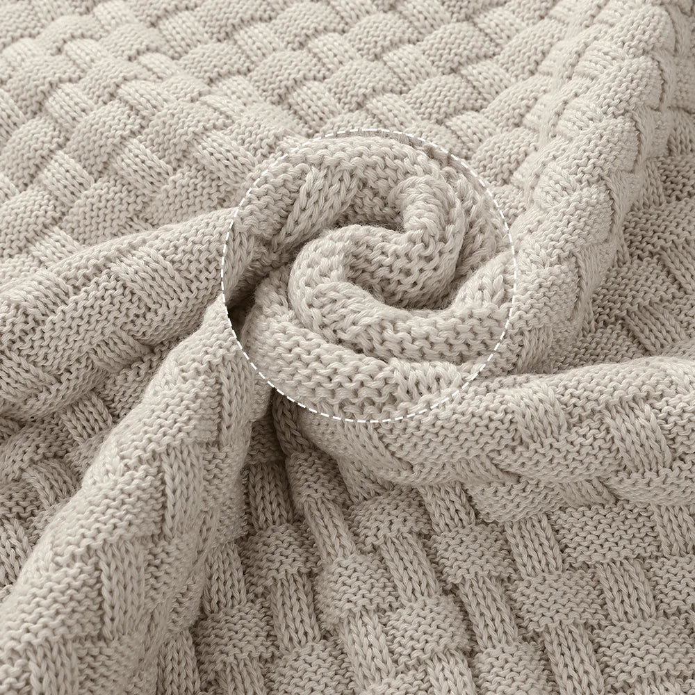 Oskar | Våffelstickad Tröja