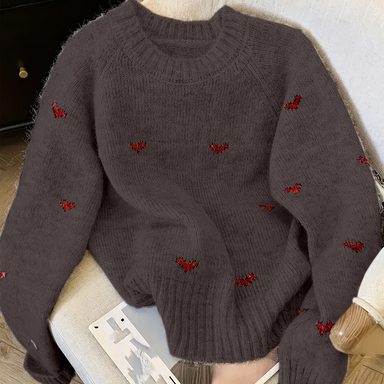 Berlinella | Hjärtmönstrad tröja